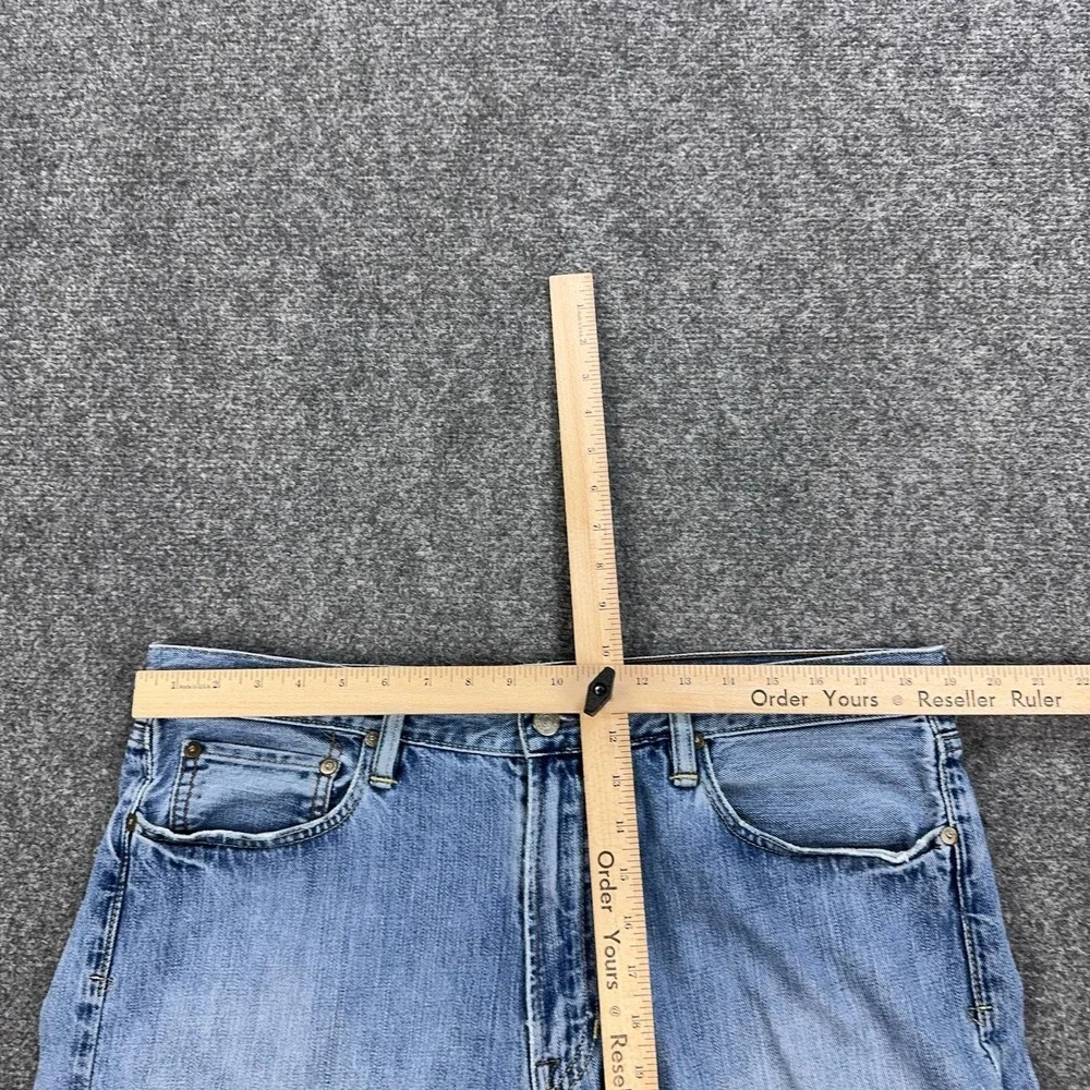 Polo Ralph Lauren Jeans Mens 36x30 Blue Light Wash Straight Leg Denim Pants